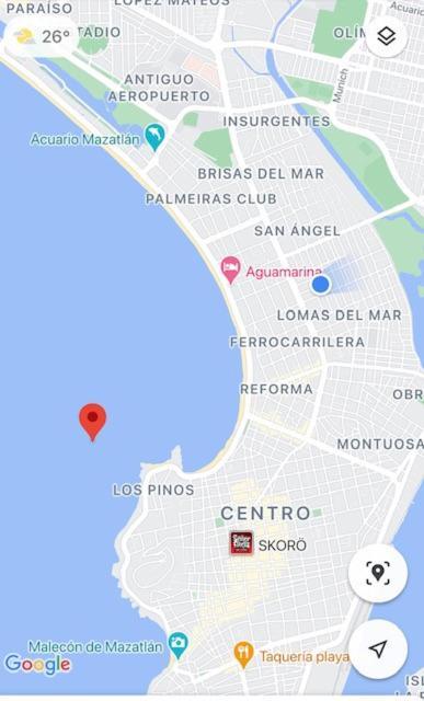 Casa Brisa Y Departamentos! A 3 Min La Playa&Malecon Villa Mazatlán Buitenkant foto